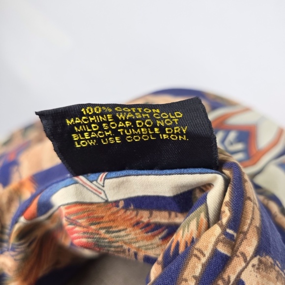 VTG- ROYAL CREATIONS Hawaiian Surfer Board Palm S/S Allover Beach Shirt Men's XL - Picture 5 of 6